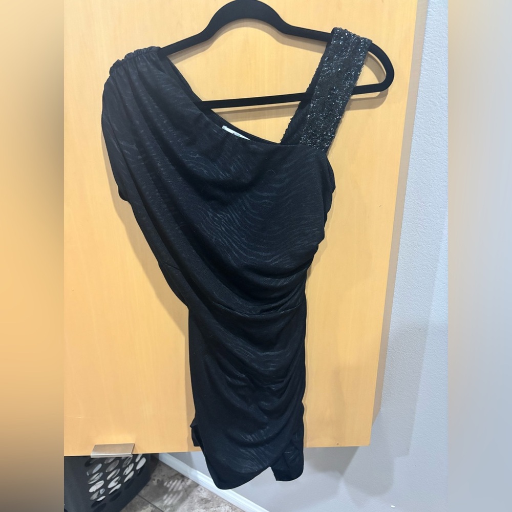 Black Papaya Animal Print Dress